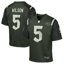 Youth Nike Garrett Wilson Gotham Green New York Jets 2025 Rivalries Collection Game Jersey