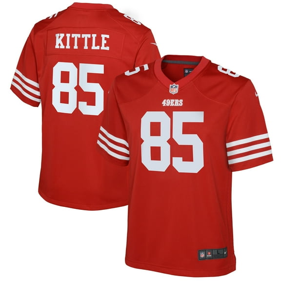 Youth Nike Scarlet San Francisco 49ers Game Jersey