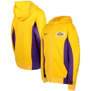 Youth Mitchell & Ness Black Los Angeles Lakers Showtime 17x Champion  Pullover Hoodie