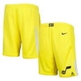 thumbnail image 1 of Youth Nike Gold Utah Jazz Icon Swingman Performance Shorts, 1 of 3