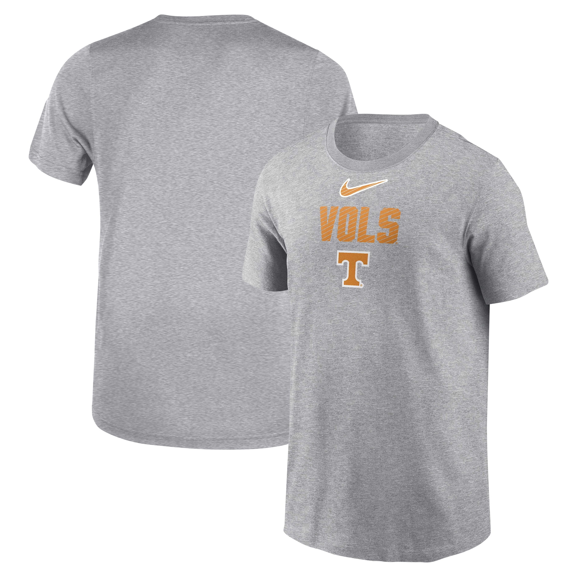 Youth Nike Gray Tennessee Volunteers Legend Slogan Performance TShirt