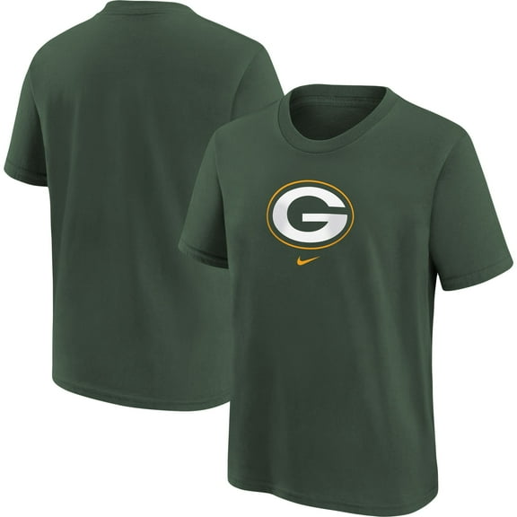 Youth Nike Green Green Bay Packers Logo T-Shirt