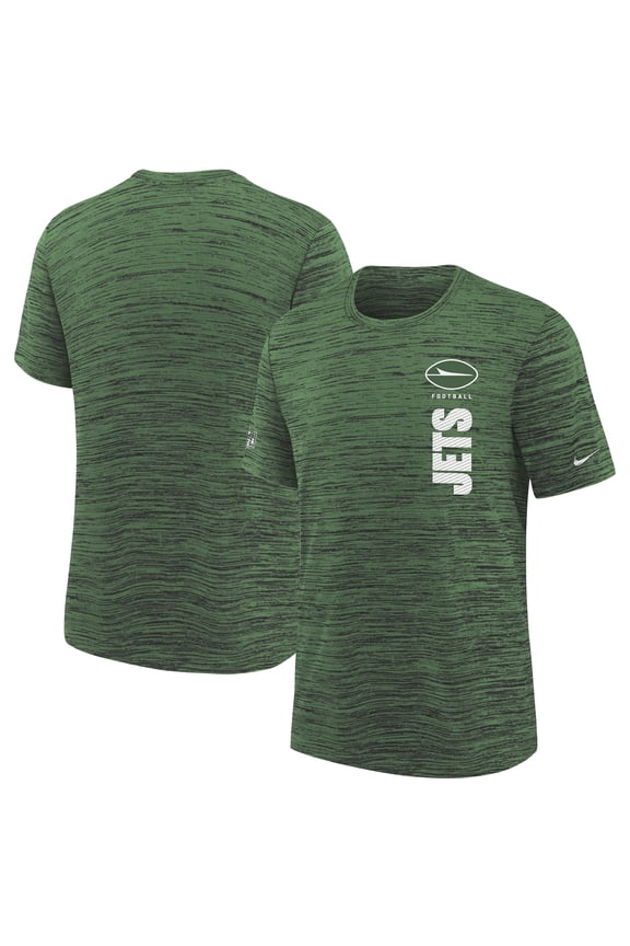 Youth Nike Green New York Jets Sideline Velocity Performance T-Shirt