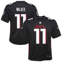 Youth Nike Jalon Walker Black Atlanta Falcons Team Game Jersey