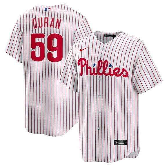 Men's Nike Jhoan Duran White Philadelphia Phillies Home Replica Jersey