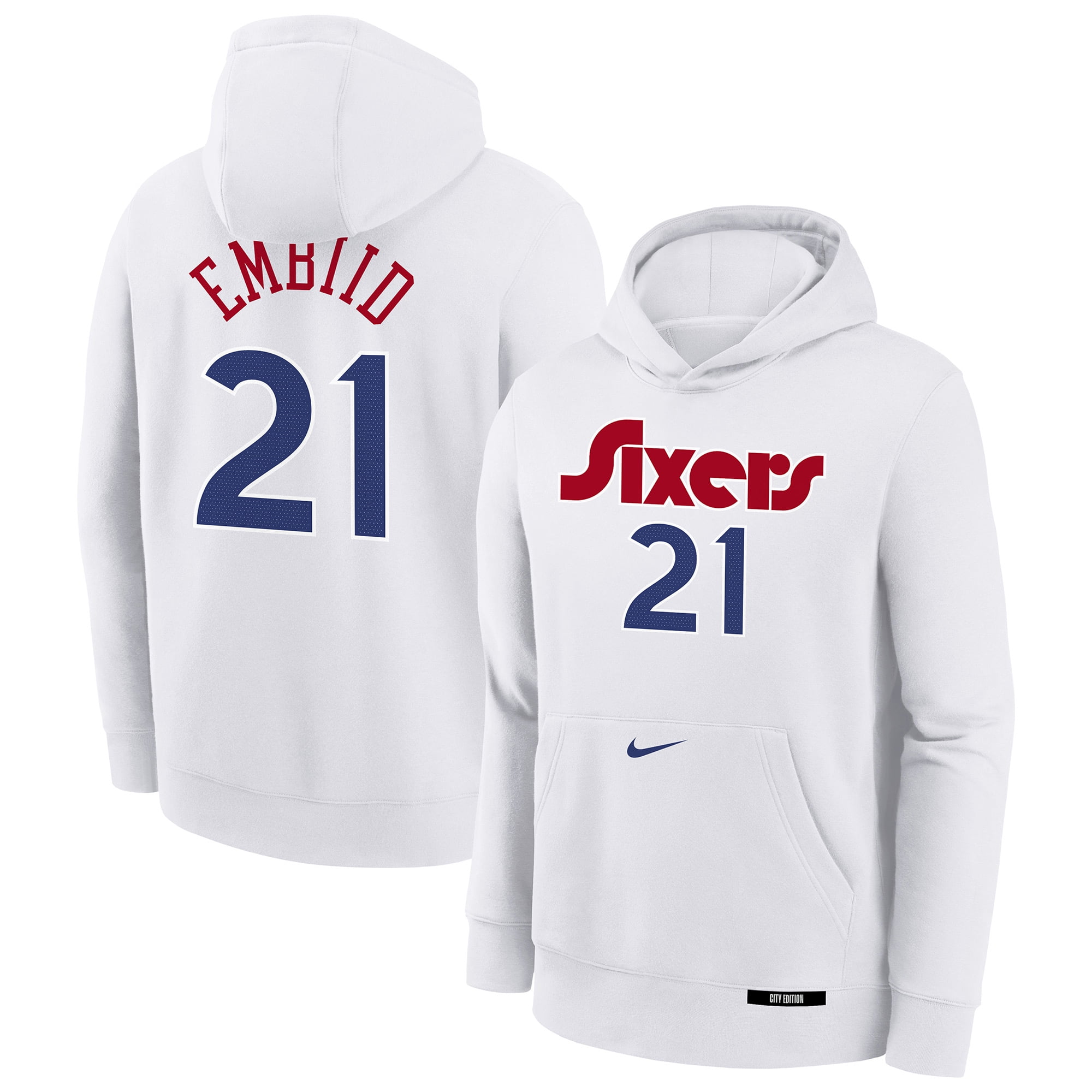 nike 76ers city edition hoodie