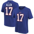 thumbnail image 1 of Youth Nike Josh Allen Royal Buffalo Bills Player Name & Number T-Shirt, 1 of 3