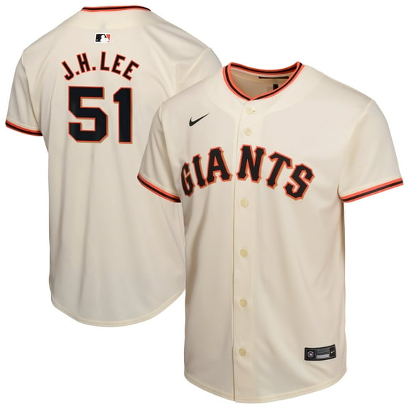 Youth Nike Jung Hoo Lee Cream San Francisco Giants Home Player Game Jersey