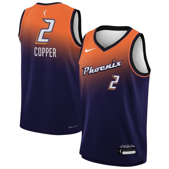 Youth-Nike Kahleah Copper Purple Phoenix Mercury Explorer Swingman Jersey