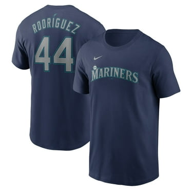 Youth Nike Julio Rodr-guez Navy Seattle Mariners Home Player Name & Number T-Shirt