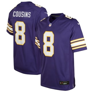 Nike Men's Minnesota Vikings Kirk Cousins #8 Purple Game Jersey