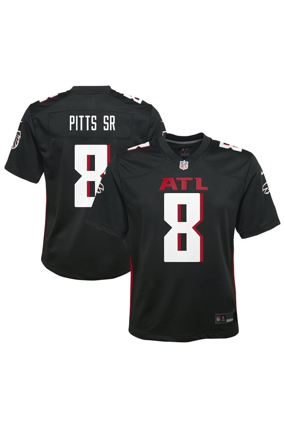 Youth Nike Kyle Pitts Sr. Black Atlanta Falcons Game Jersey