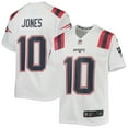 thumbnail image 1 of Youth Nike Mac Jones White New England Patriots Game Jersey, 1 of 3