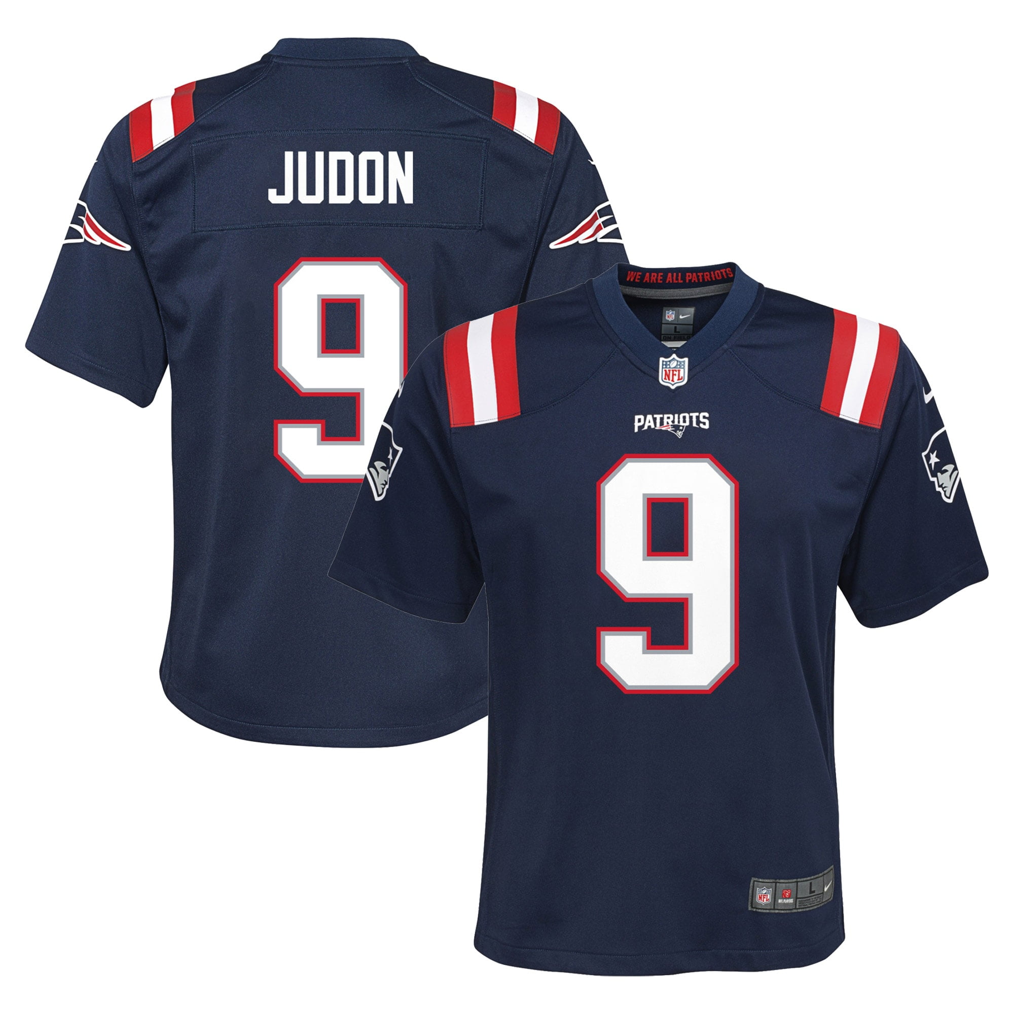 NIKE NFL PATRIOTS Jones 10 ユニホーム 2021-23 New England Patriots Jones #10 Nike Game Away Jersey (M)