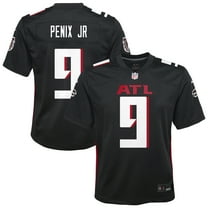Youth Nike Michael Penix Jr. Black Atlanta Falcons Team Game Jersey