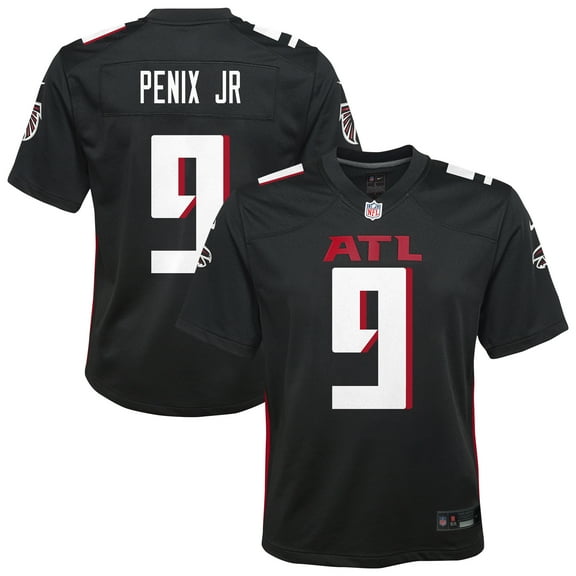 Youth Nike Michael Penix Jr. Black Atlanta Falcons Team Game Jersey