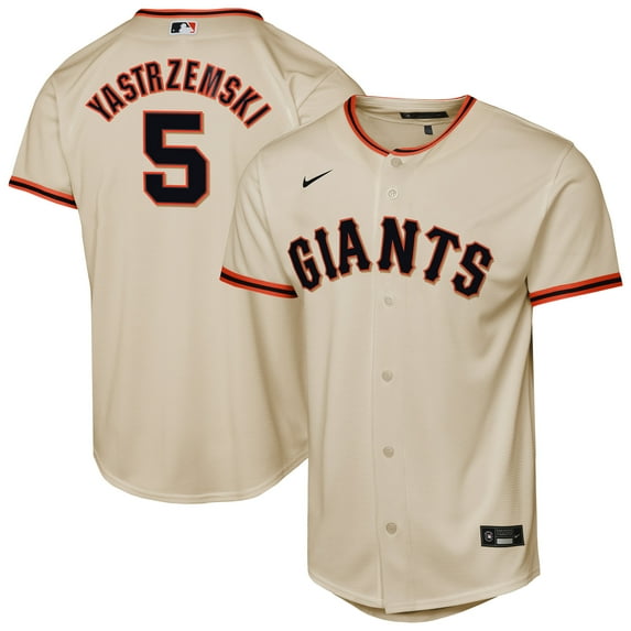 Youth Nike Mike Yastrzemski Cream San Francisco Giants Home Replica Player Jersey