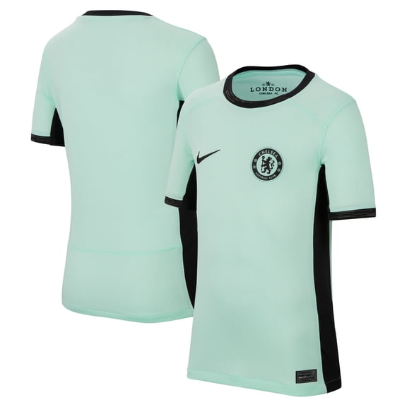 Youth Nike Mint Chelsea 2023/24 Third Stadium Replica Jersey