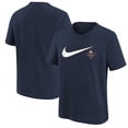 thumbnail image 1 of Youth Nike Navy New Orleans Pelicans Swoosh T-Shirt, 1 of 3