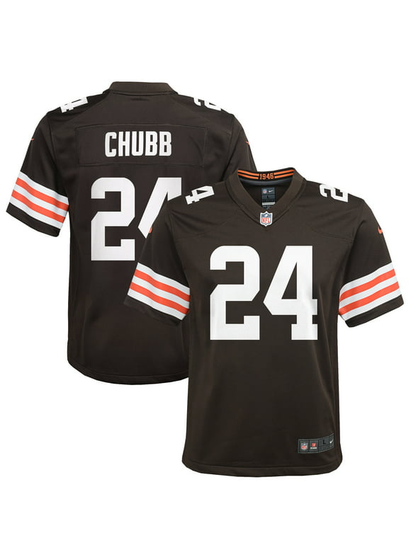 Youth Nike Nick Chubb Brown Cleveland Browns Game Jersey