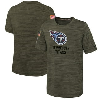 NFL Team Apparel Youth Tennessee Titans Amped Up Blue T-Shirt