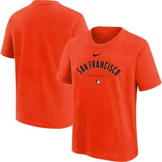 Toddler Nike Orange San Francisco Giants City Connect Wordmark T-Shirt Size: 2T