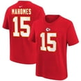 thumbnail image 1 of Youth Nike Patrick Mahomes Red Kansas City Chiefs Player Name & Number T-Shirt, 1 of 3