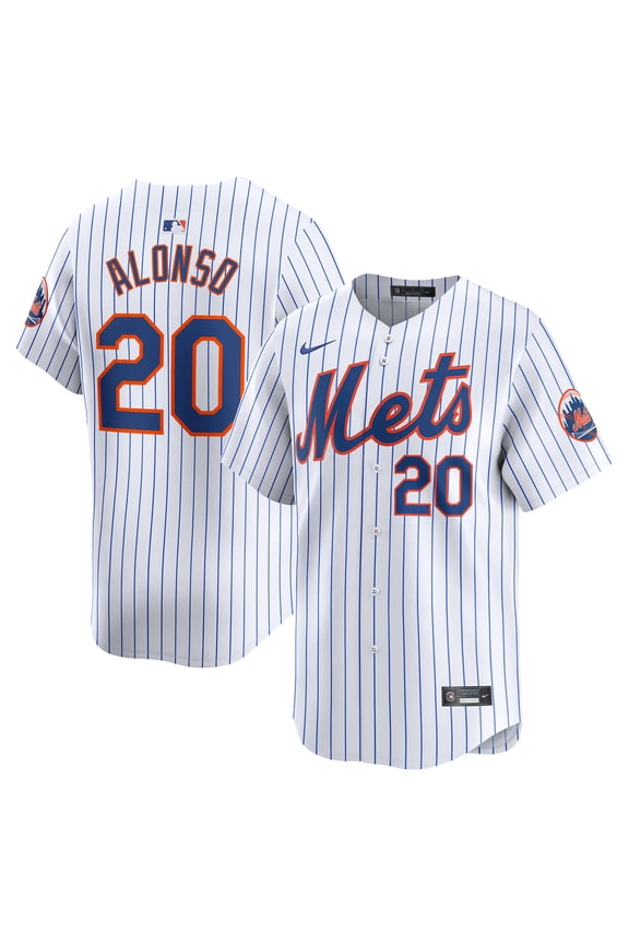Youth Nike Pete Alonso White New York Mets Home Limited Player Jersey