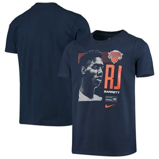 RJ Barrett New York Knicks NBA Boys Youth 8-20 Blue Icon Edition Swingman Jersey : Sports & Outdoors