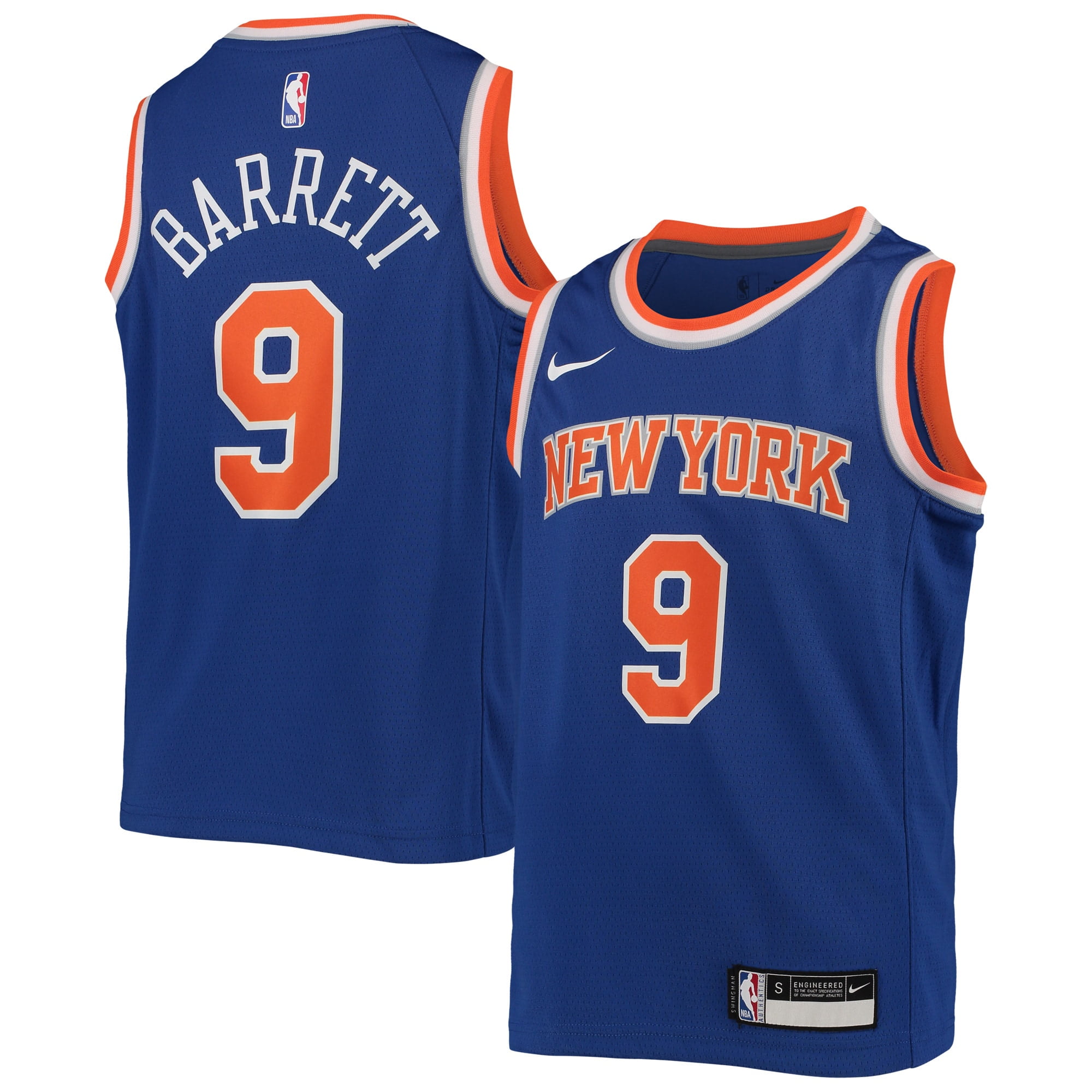 NBA New York KNICKS Practice Jersey REVERSIBLE RUSSELL YOUTH LARGE