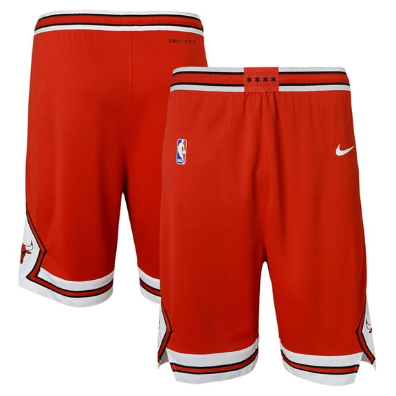 Youth Nike Red Chicago Bulls Swingman Performance Shorts - Icon Edition