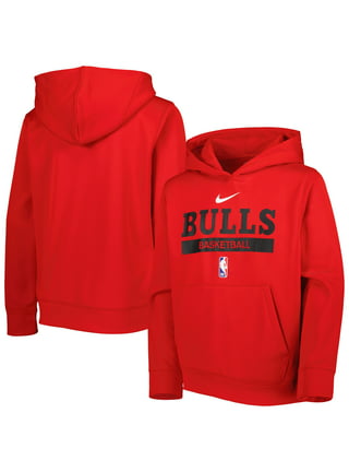 Chicago Bulls Nike Spotlight Performance Pullover Hoodie - Red
