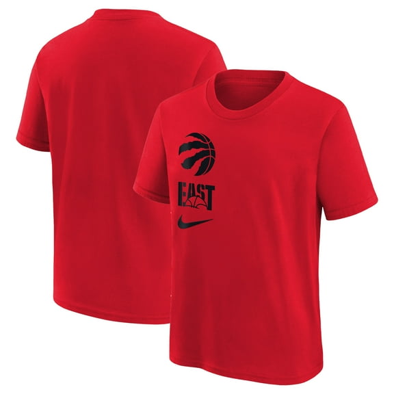Youth Nike  Red Toronto Raptors Vs Block Essential T-Shirt