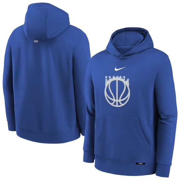 Youth Nike Royal Orlando Magic 2025/26 City Edition Club Fleece Pullover Hoodie