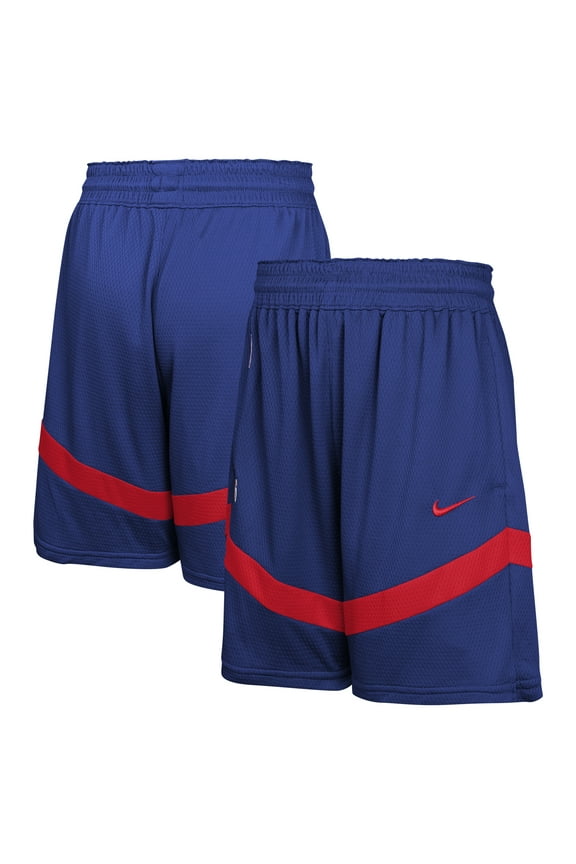 Youth Nike Royal Philadelphia 76ers Practice Mesh Shorts