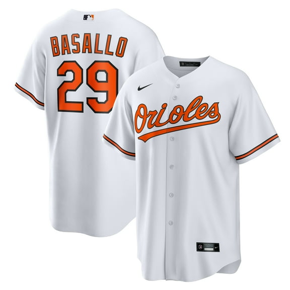 Youth Nike Samuel Basallo White Baltimore Orioles Home Replica Jersey