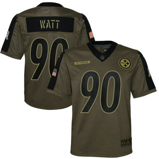 Steelers T.j. Watt #90 Women's Nike Replica Away Jersey - S
