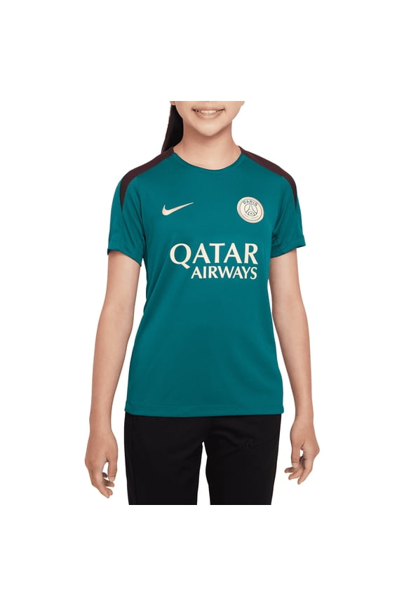 Youth Nike Teal Paris Saint-Germain 2024/25 Strike Training Top