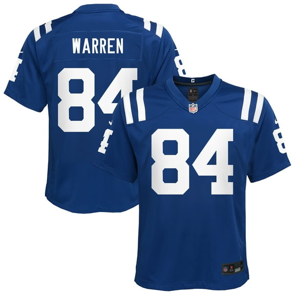 Youth Nike Tyler Warren Royal Indianapolis Colts Team Game Jersey