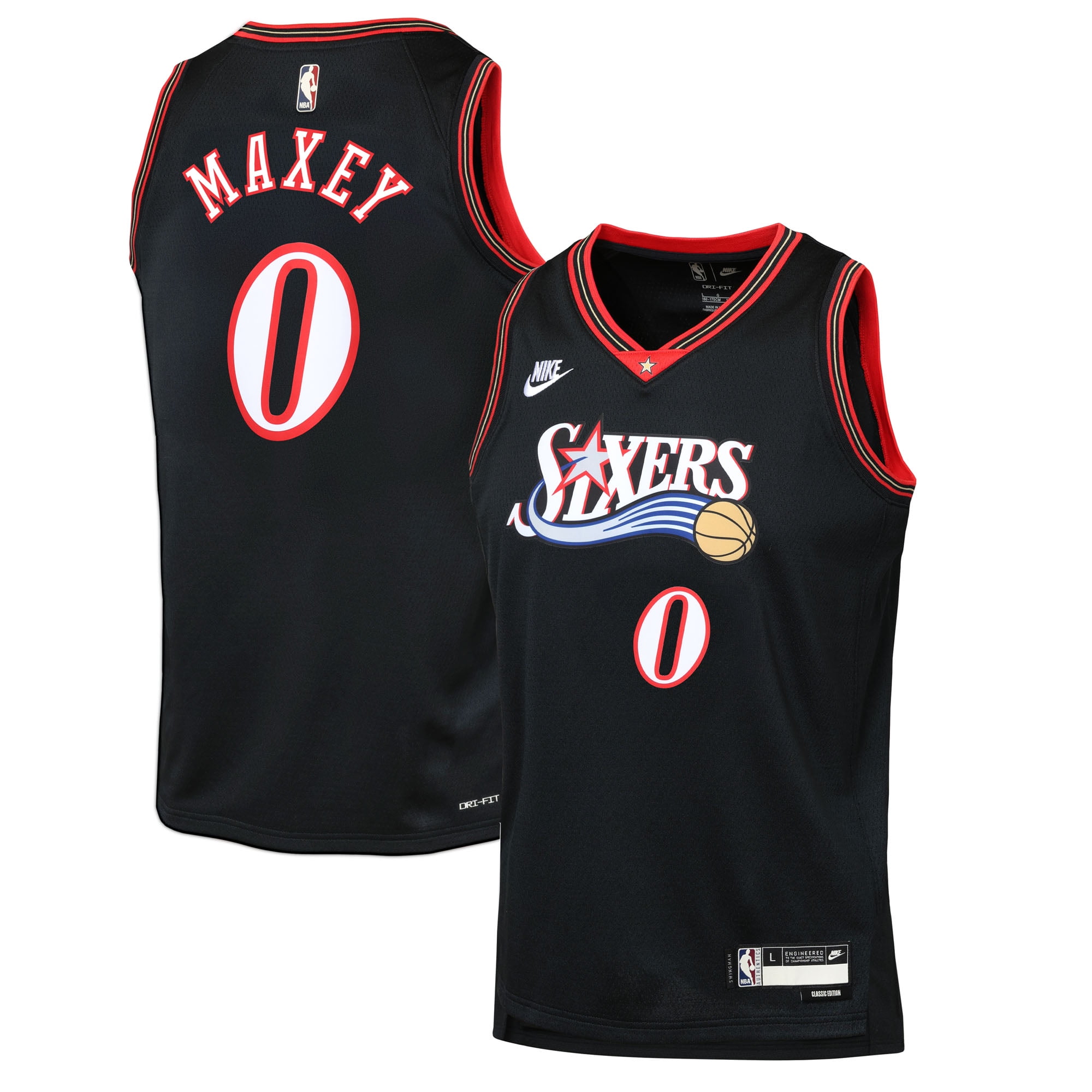 sixers jersey nike