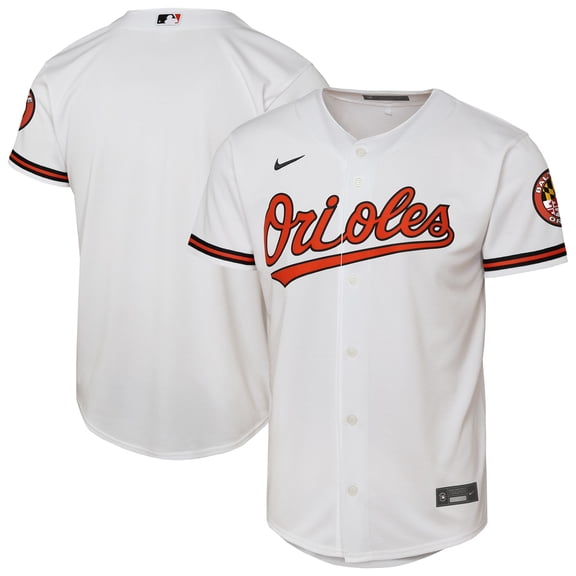 Youth Nike White Baltimore Orioles Home Stadium Jersey