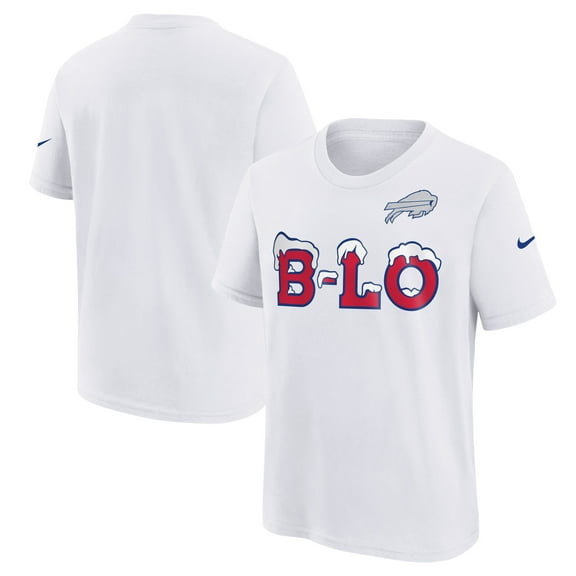 Youth Nike White Buffalo Bills 2025 Rivalries Collection T-Shirt