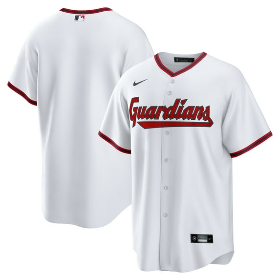 Youth Nike White Cleveland Guardians Home Replica Jersey