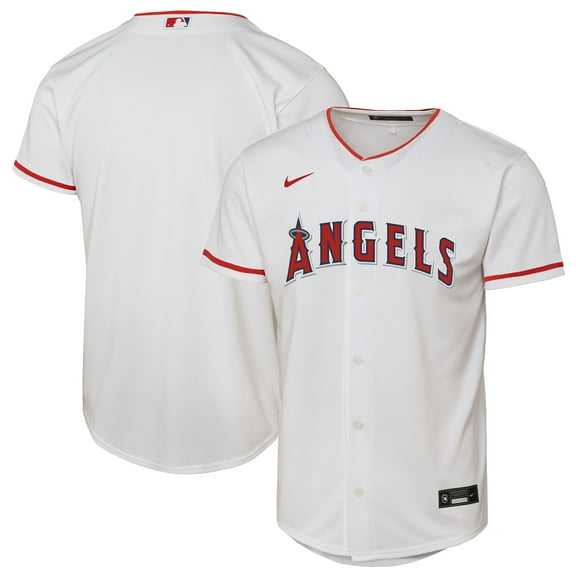 Youth Nike  White Los Angeles Angels Home Replica Jersey