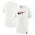 thumbnail image 1 of Youth Nike White Paris Saint-Germain Swoosh T-Shirt, 1 of 3