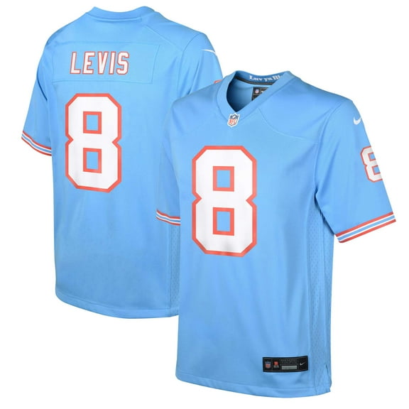 Youth Nike Will Levis Light Blue Tennessee Titans Game Jersey
