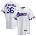 thumbnail image 1 of Men's Nike Wyatt Langford White Texas Rangers Home Replica Jersey, 1 of 3
