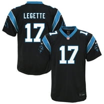 Youth Nike Xavier Legette Black Carolina Panthers Team Game Jersey