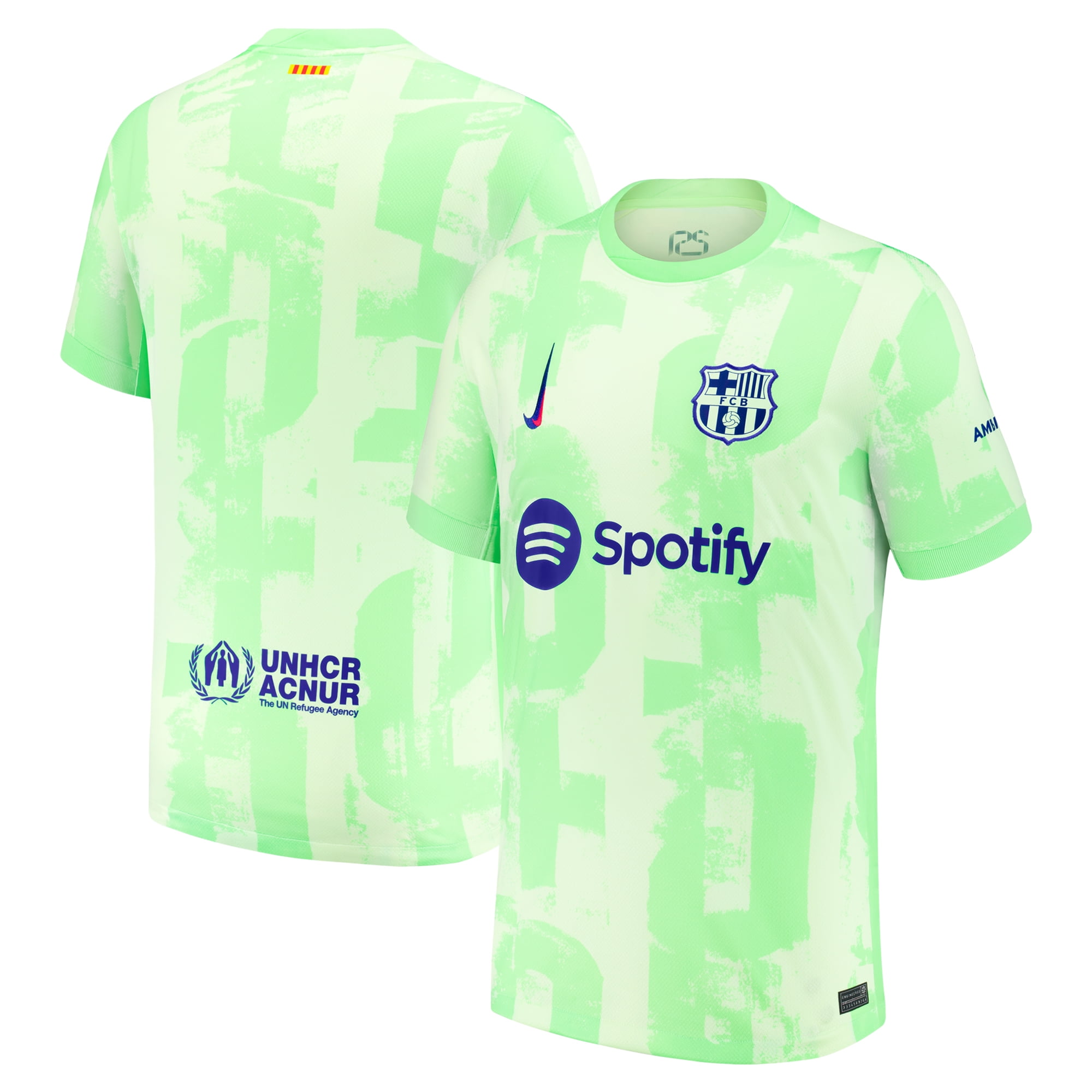 Youth Nike Yellow Barcelona 2024/25 Third Replica Jersey - Walmart.com
