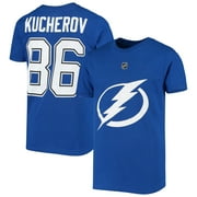 Youth Nikita Kucherov Royal Tampa Bay Lightning Player Name & Number T-Shirt